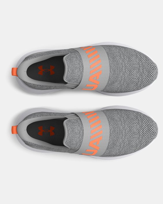 Men's UA Surge 3 Slip Running Shoes, Gray, pdpMainDesktop image number 2
